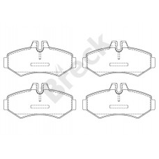 Placute frana Mercedes, VW   cod FDB1306